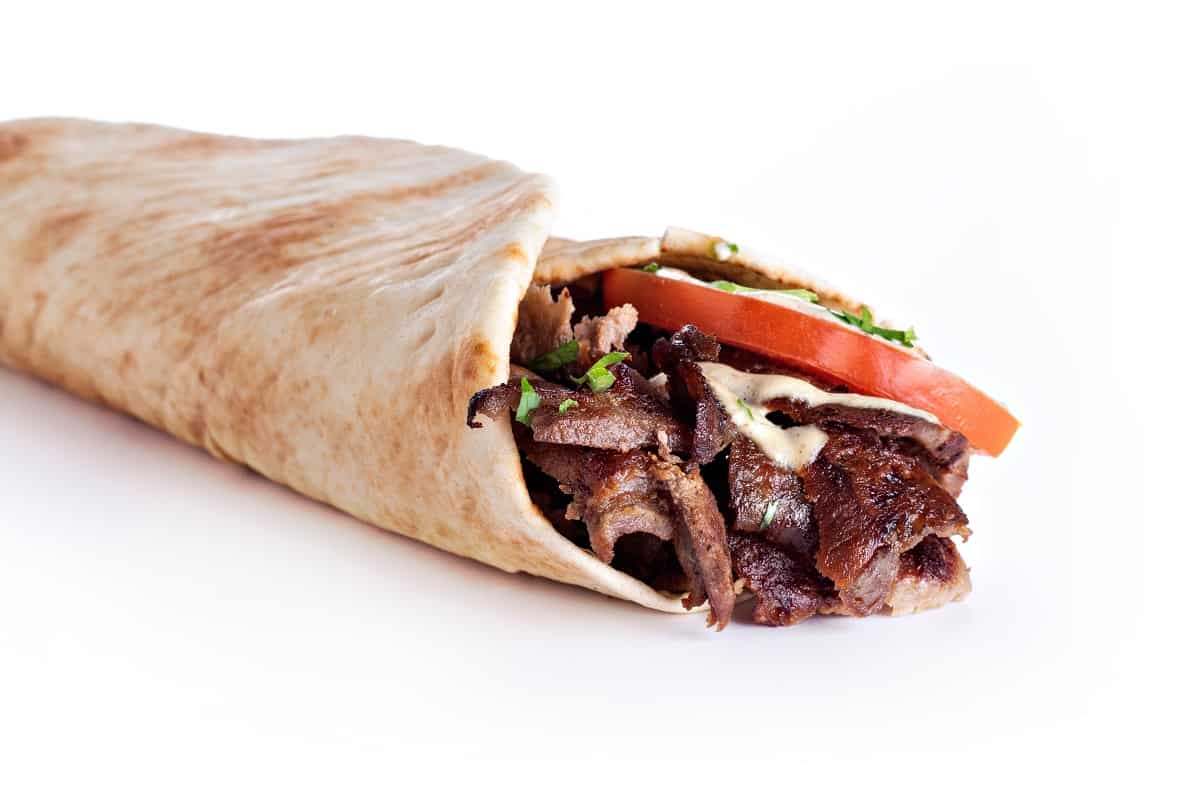 shawarma de cordero