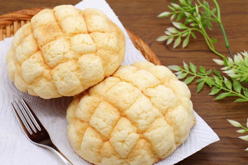 Pan de melón japonés