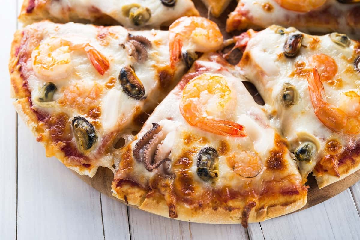 pizza frutti di mare