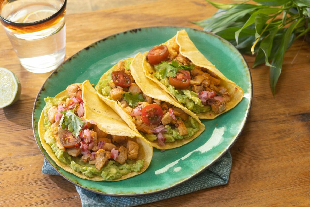 pescado a la naranja y chipotle para taquear