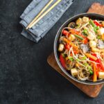 fideos soba con verduras